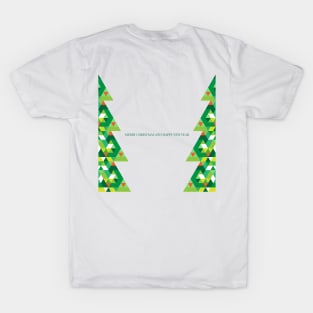 Modern Christmas Illustration T-Shirt